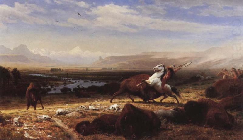 The last Mossback, Albert Bierstadt